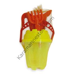 2302 - BÜYÜK NEON KOVA ŞEFFAF ÇINAR 25Lİ