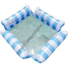 Fileli 4 Yastıklı Premium Deniz Havuz Hamağı 125x122 cm  - 2410108