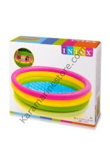 Intex Şişirilebilir Zeminli 3 Boğumlu Sunset Havuz - 57412 v