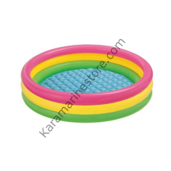 Intex Şişirilebilir Zeminli 3 Boğumlu Sunset Havuz - 57412 v