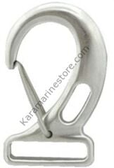 Paslanmaz Sustalı Kilit  Boy 72mm.  Kayış 32mm