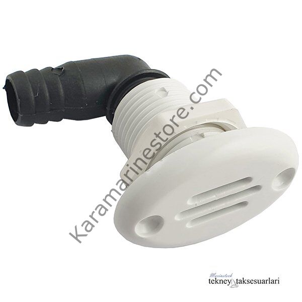 16mm Plastik Oval Tip 90 derece Depo Havalandırma