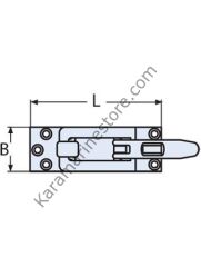 Mandallı Kilit 28mm