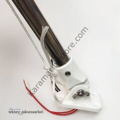 42CM KOMBİNE BAYRAK DİREĞİ    (LEDLİ HAREKETLİ AYAK))