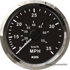 KUS Sürat Göstergesi 12V/24V  85mm