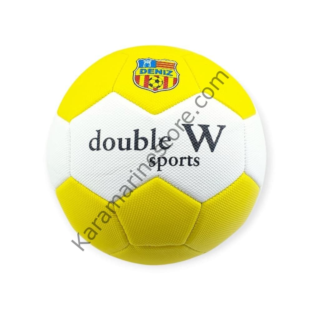 Futbol Topu Dikişli 420 gr No:5 - FB-660-SARI