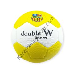 Futbol Topu Dikişli 420 gr No:5 - FB-660-SARI