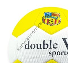 Futbol Topu Dikişli 420 gr No:5 - FB-660-SARI