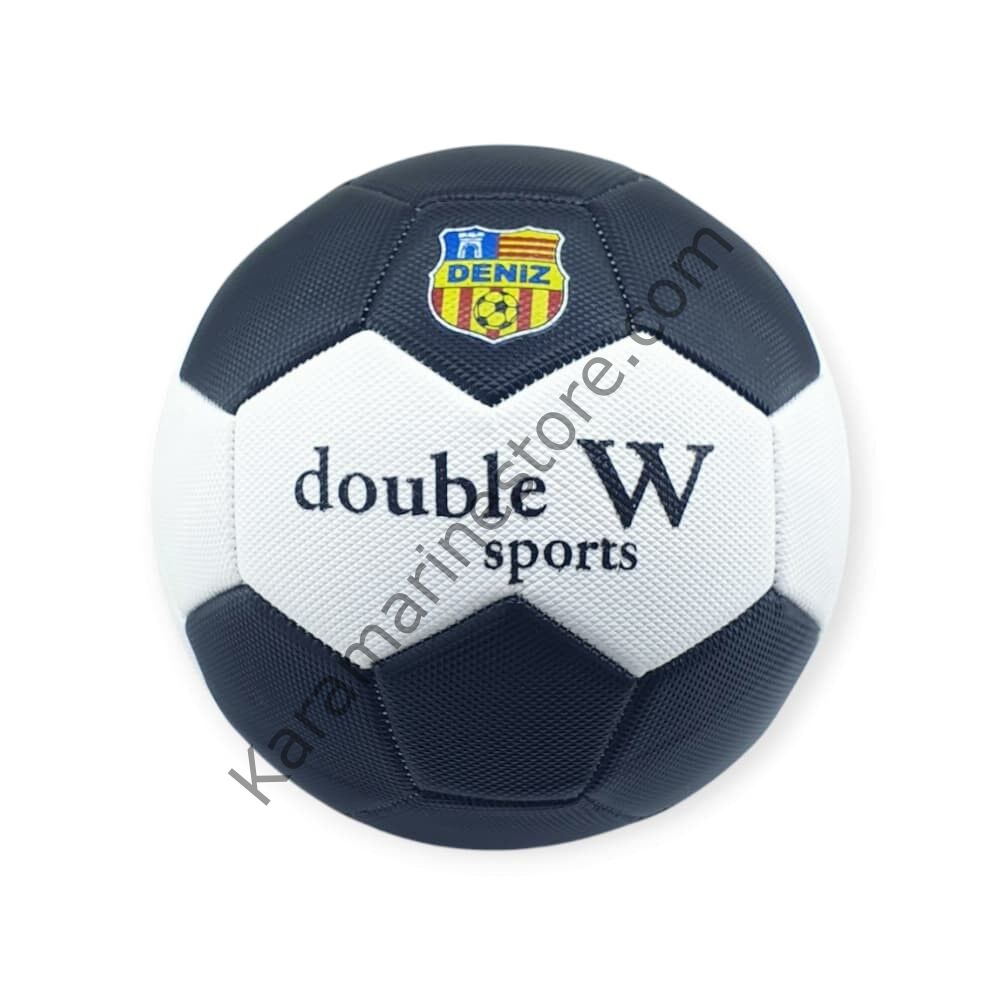 Futbol Topu Dikişli 420 gr No:5 - FB-660-SİYAH