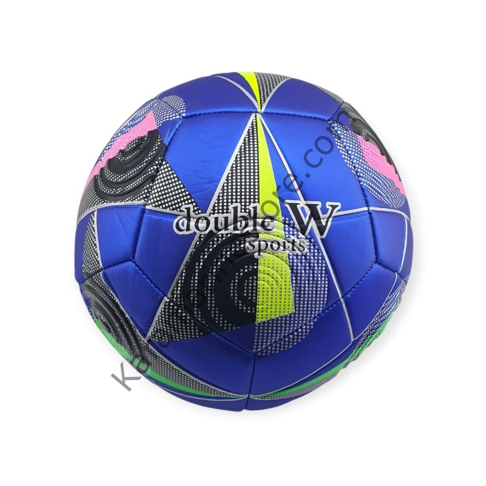 Futbol Topu Dikişli 420 gr No:5 - FB-490-MAVİ