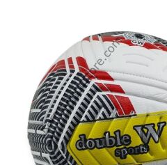 Futbol Topu Dikişli Kabartma Yüzey 420 gr No:5 - FB-680-SİYAH