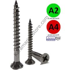 6 mm Paslanmaz Sunta (Ağaç) Vidası Çeşitleri