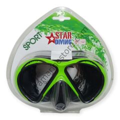 Star Diving Dalış Maskesi Yetişkin - 51701-YEŞİL
