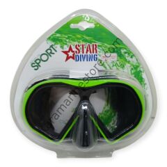Star Diving Dalış Maskesi Yetişkin - 51703-YEŞİL