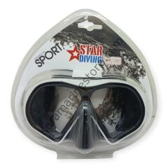 Star Diving Dalış Maskesi Yetişkin - 51703-BEYAZ