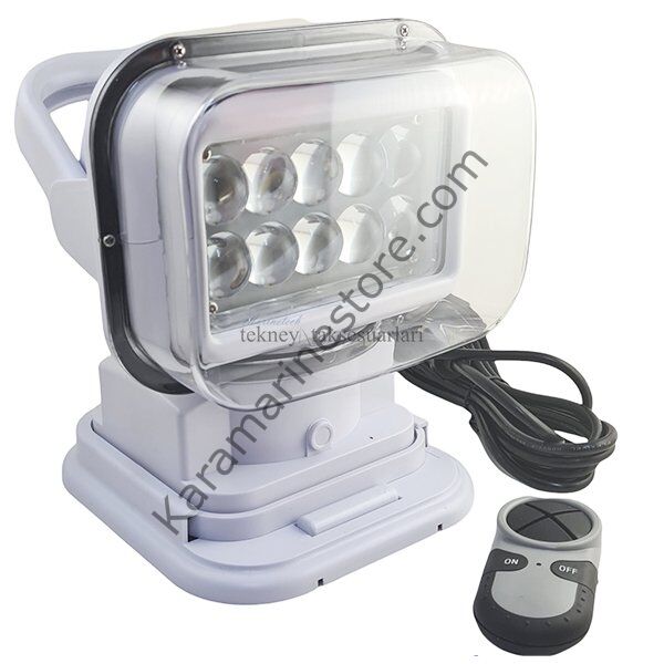 12V LED, Uzaktan Kumandalı, Tekne Projektörü