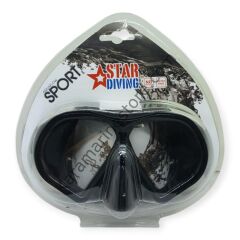 Star Diving Dalış Maskesi Yetişkin - 51703-SİYAH