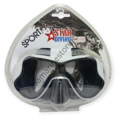 Star Diving Dalış Maskesi Yetişkin - 51705-BEYAZ