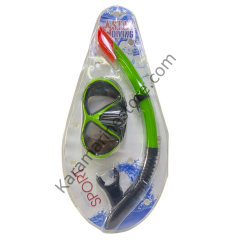 Star Diving Dalış Maskesi ve Snorkel Yetişkin - 51711-YEŞİL