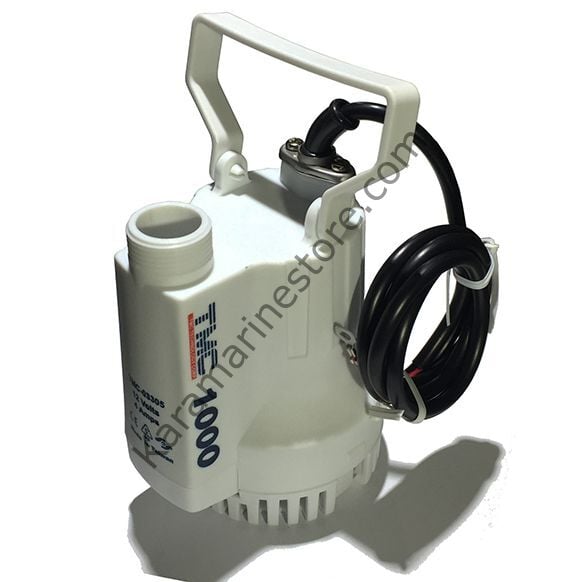 1000 gph 12V TMC Sintine Pompası Üstten çıkışlı