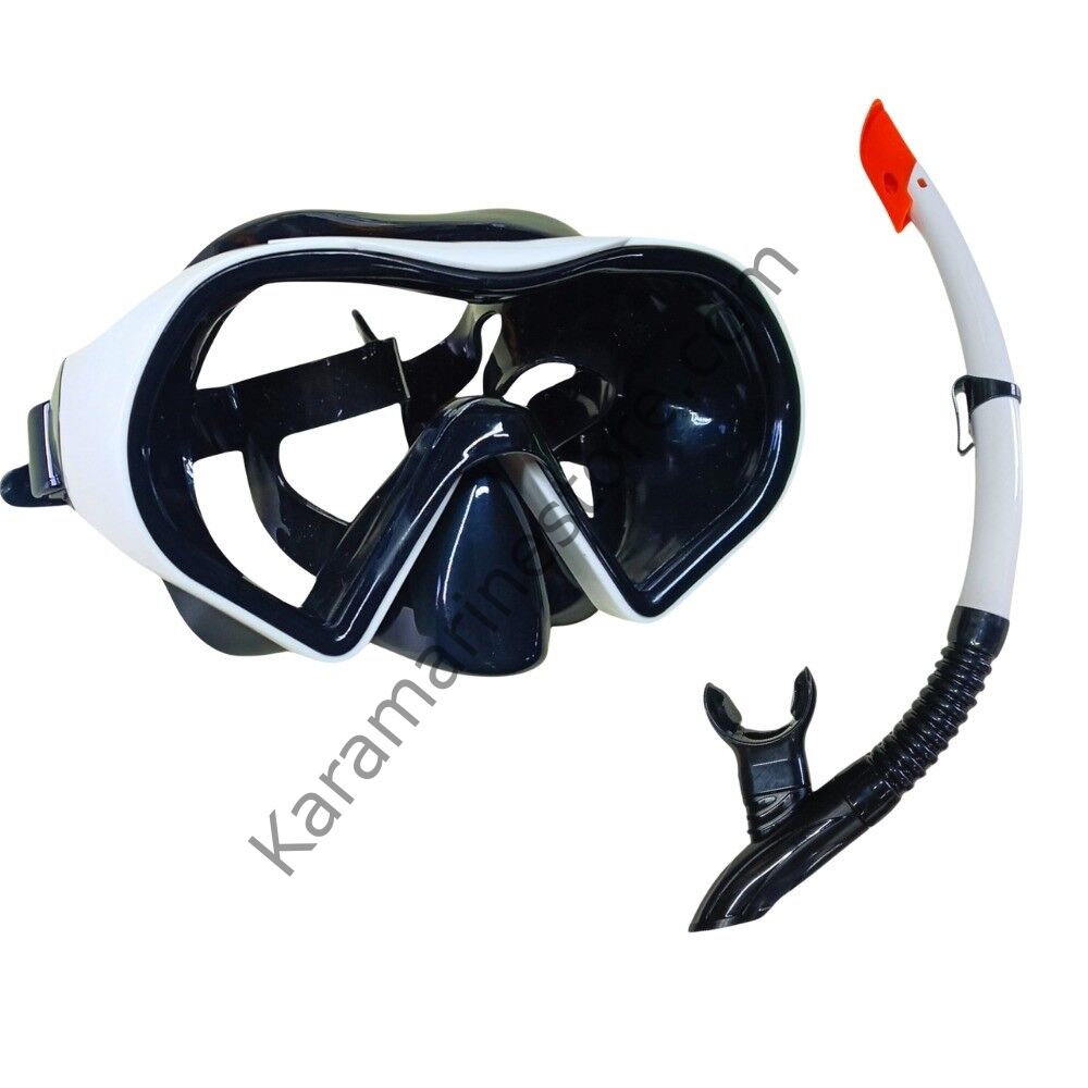 Star Diving Dalış Maskesi ve Snorkel Yetişkin - 51712-BEYAZ