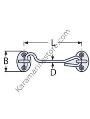 90mm Kanca Kilit