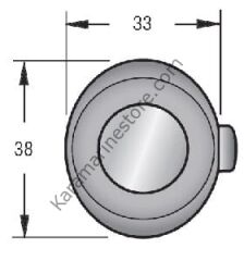 Southco Marine Point çekmece/dolap kulbu