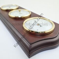 Hygrometre, Termometre, Barometre 3lü Set
