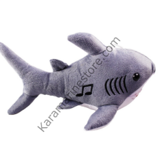 Köpekbalığı Sesli Baby Shark Müzikli 28 cm - 1811201 - Gri