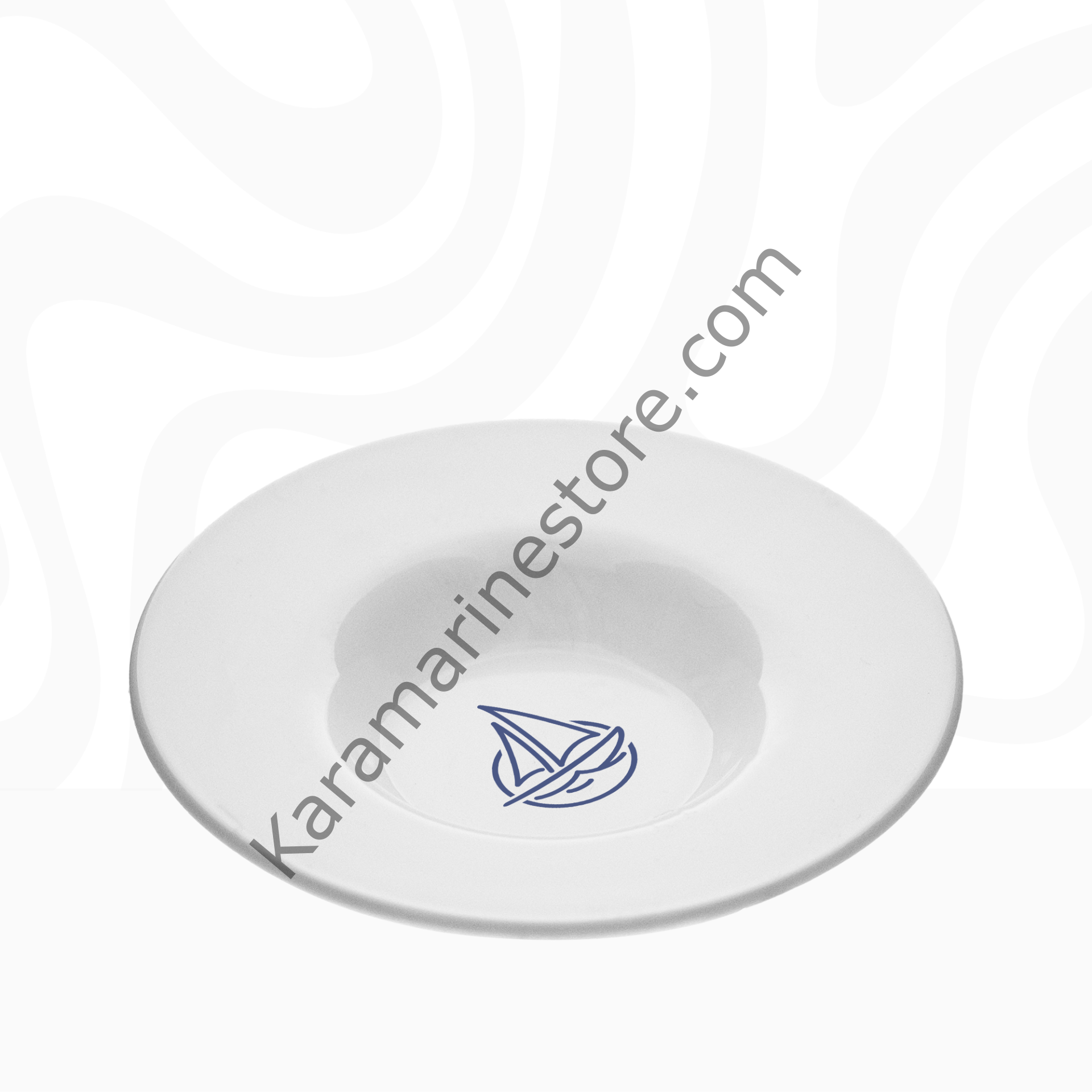 MARINE PLATINUM ESPRESSO TÜRK KAHVESİ FİNCAN TABAĞI PC BEYAZ