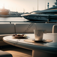 MARINE PLATINUM ESPRESSO TÜRK KAHVESİ FİNCANI 70 ML PC BEYAZ