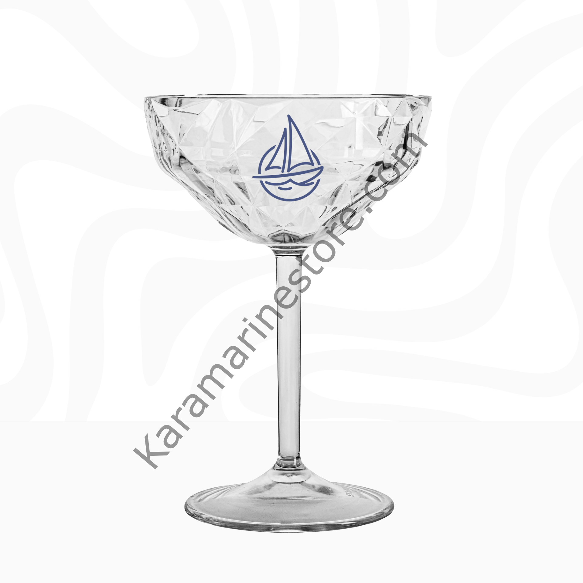 MARINE PLATINUM AYAKLI KOKTEYL KADEHİ 280 ML PC ŞEFFAF