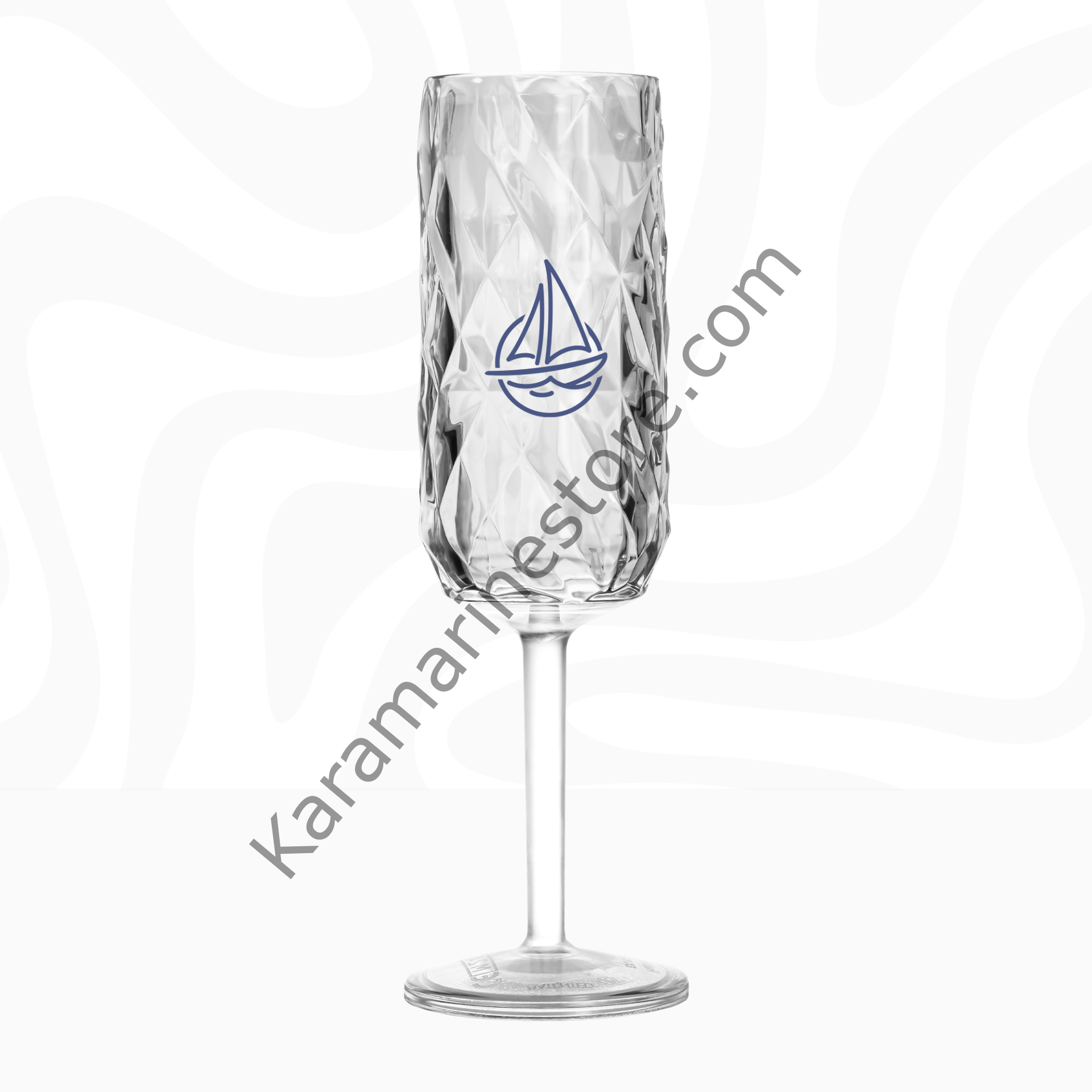 MARINE PLATINUM ŞAMPANYA KADEHİ 180 ML PC ŞEFFAF