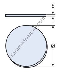 Ø 65 mm Yuvarlak Kapak