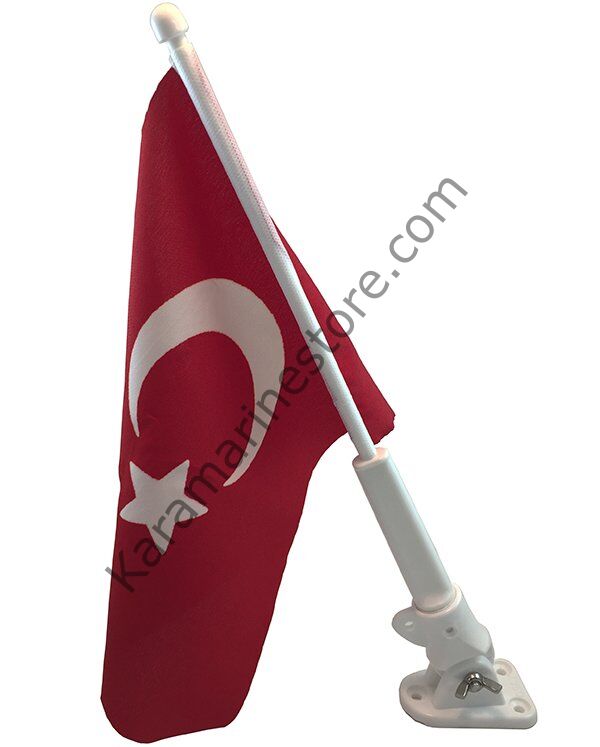 PLASTİK BAYRAK DİREĞİ (BAYRAKLI)