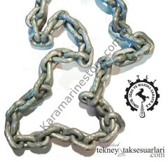Ø 6 mm, Kalibre Zincir Galvaniz