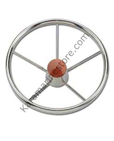 40cm T4 Paslanmaz Dümen Simidi