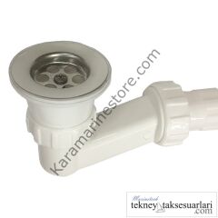 90' Sipralli Lavabo Gideri