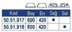 Smev 917 serisi eviyeli, çift gözlü gazlı ocak