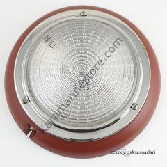 Aplik, Kabin lambası ABS Siyah 12-24V LED