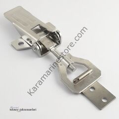 138-150 X 24 mm, Paslanmaz Mandallı Kilit, Ayarlı