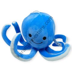 Peluş Sevimli Ahtapot 30 cm - Mavi