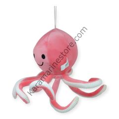 Peluş Sevimli Ahtapot 30 cm - Pembe