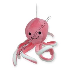 Peluş Sevimli Ahtapot 30 cm - Pembe