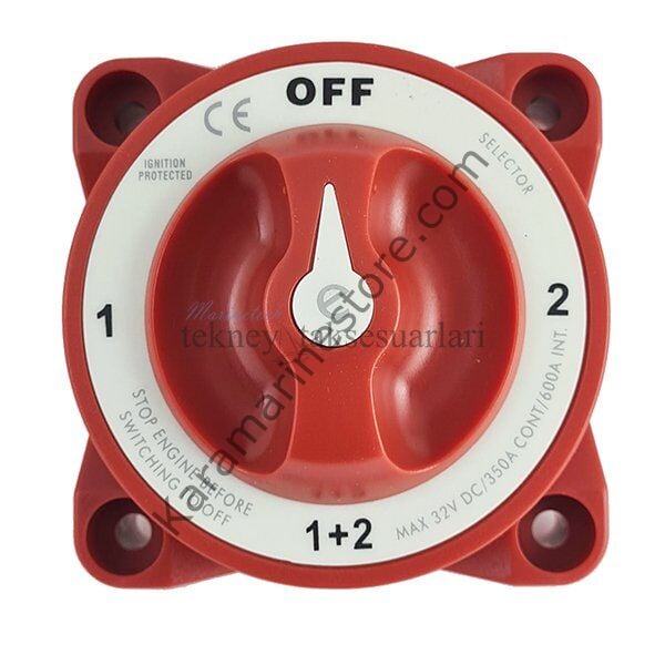 BFY Akü Şalteri 12V, 24V  600 Amp.