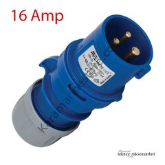 IP44 16 Amp. 32 Amp. Sahil Besleme Erkek Fişi