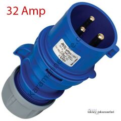 IP44 16 Amp. 32 Amp. Sahil Besleme Erkek Fişi