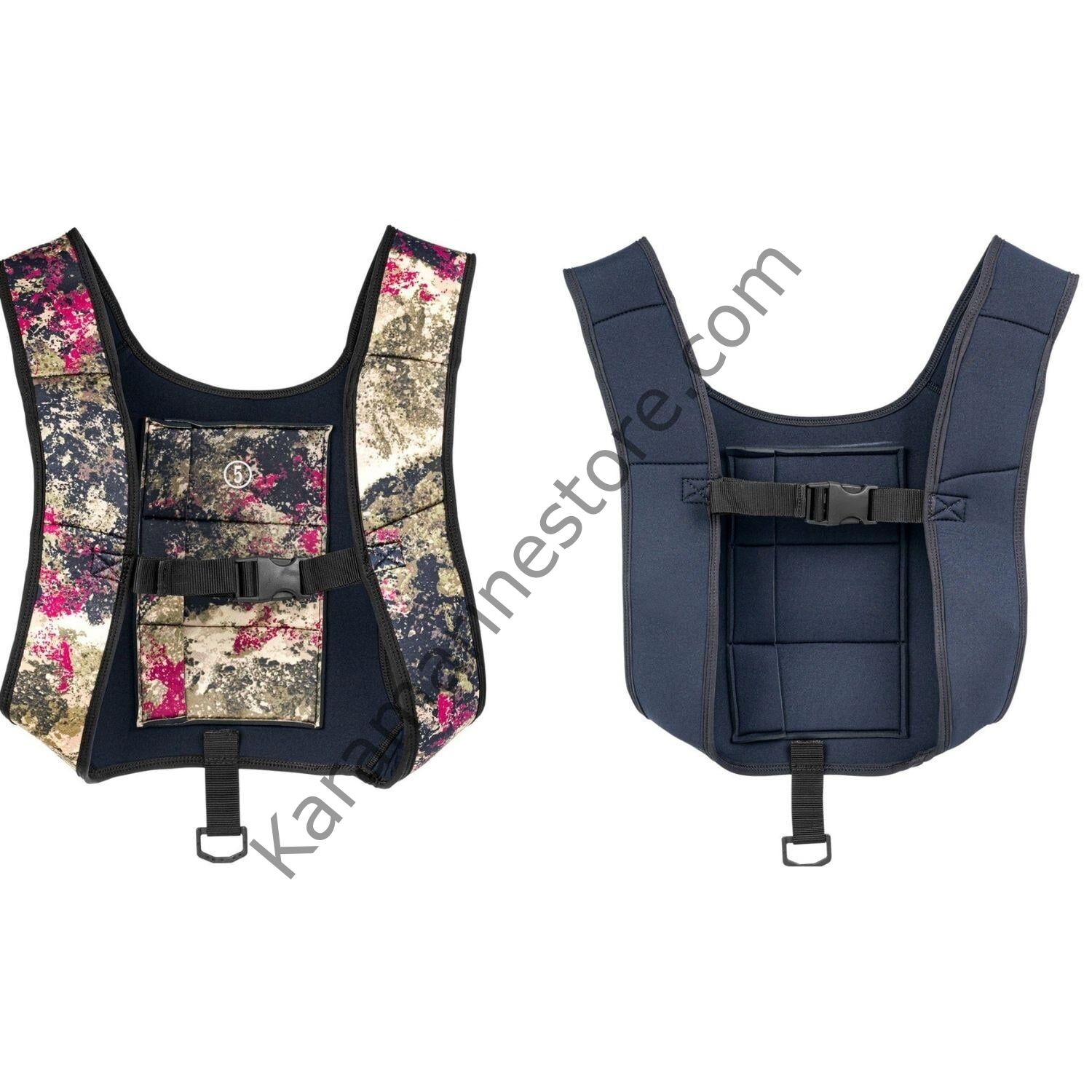 Apnea Sırt Ağırlık Yeleği 4kg Ağırlık Dahil