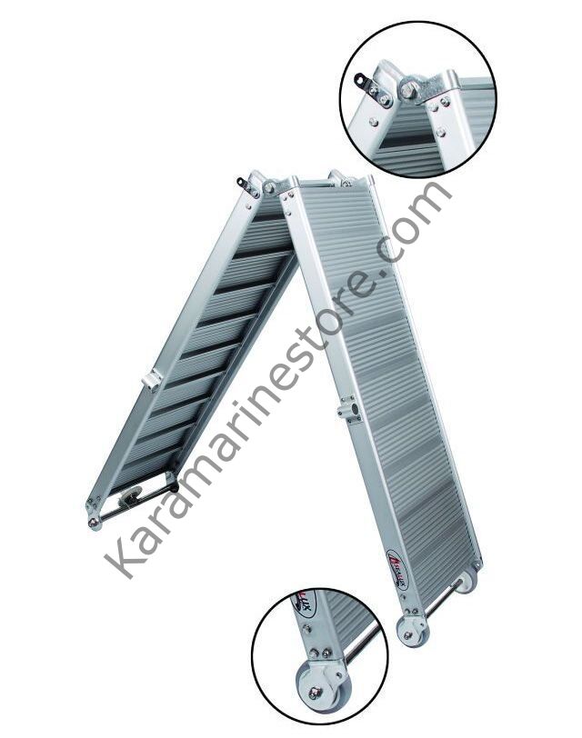 8,1 Kg 30 x 210 Alüminyum Katlanır Pasarella