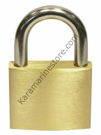 50 mm Marin Asma Kilit Sarı Gövde